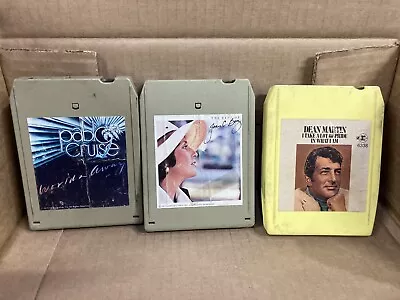 Joan Baez Best Dean Martin I Take A Lot Pablo Cruise Worlds Away 8-Track Tape • $6