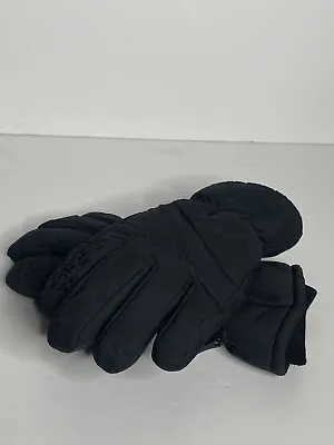 Goretex Motocycle Polyester Riding Gloves Leather Palms Black Pre Owned  • $6.99