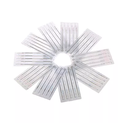 50pcs Mixed Tattoo Needle Set 1RL 3RL 5RL 7RL 9RL Stainless Steel Tattoo Tool • £6.59