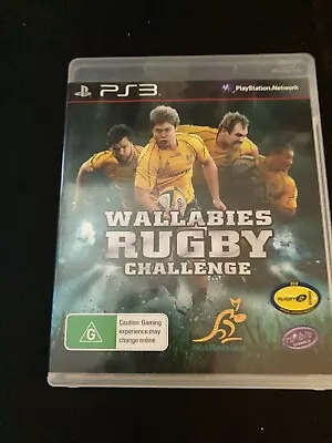 Ps3 Game: Wallabies Rugby Challenge Official Product 0210923 9312590123450 2011 • $6