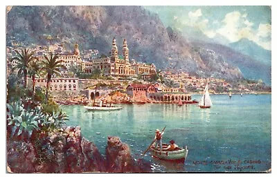 Antique Monte Carlo View Of The Casino Monaco Postcard • $3.99