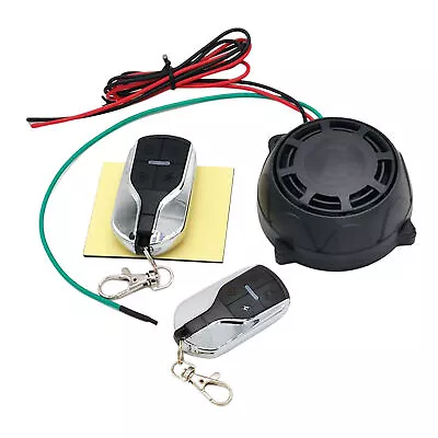 12V Motorcycle Alarm System Anti Theft Wireless Motion Sensor W/ Remote Control • $16.96