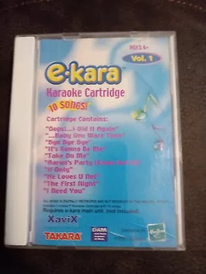 E-Kara Karaoke Cartridge Volume 1 Hasbro 2000 • $12.50