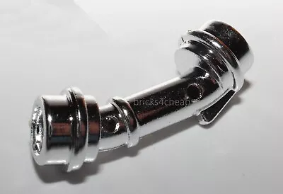 Lego Star Wars Chrome Silver Angled Light Saber Hilt • $3.59