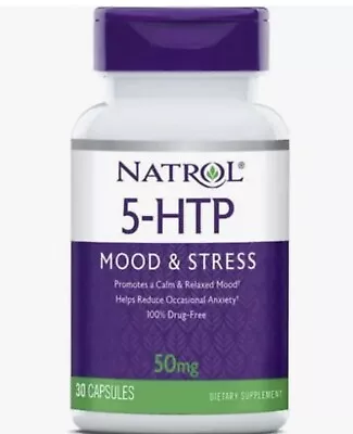 Natrol 5-Htp 50 Mg 30 Caps Exp 01/25. Sealed In Bottle • $9.50