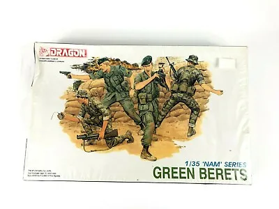 1983 Vintage Dragon Green Berets 1/35 Scale Model #3309 Nam Kit Sealed NEW • $30