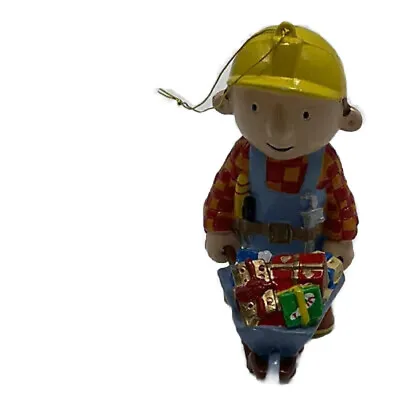 Vintage Christmas Ornament Bob The Builder Wheel Barrel New In Box • $13.57