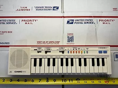 Tested- Works! Vintage Casio PT-1 29 Key-  Keyboard Synthesizer 1980s • $129.99