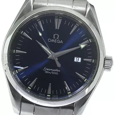 OMEGA Seamaster Aqua Terra 2517.80 Date Navy Dial Quartz Men's Watch_791896 • $2579.20