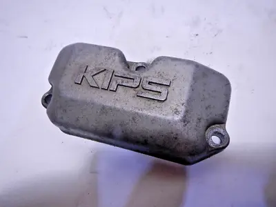 Resonator Cover 1990 Kawasaki KX125 1602 KX 125 Cylinder 1988-1991 14024-1565 B • $20