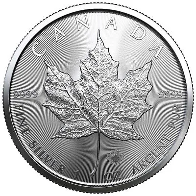 1 Oz Canadian Silver Maple Leaf 9999 BU-2023 A Lot In Stock • $22.99