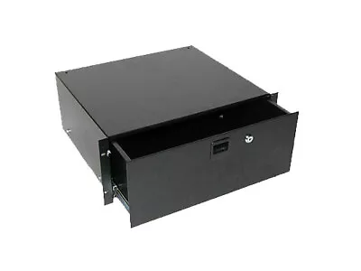 Odyssey Cases ARDP04 New 4 Space Locking Drawer Rack Mountable W/ Keys & Screws • $129.95