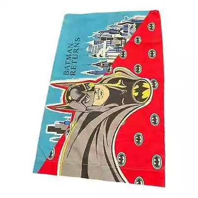 Dc Comics Batman And The Penguin 1991 Royalton Pillowcase • $20