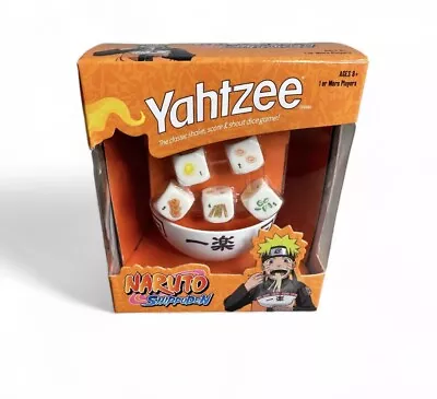 Yahtzee Naruto Shippuden Ramen Bowl Dice Game New • $16.99