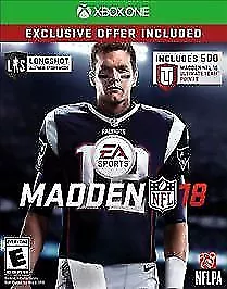 Madden NFL 18 Bonus (Microsoft Xbox One 2017) • $9.99