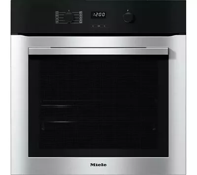 MIELE H2760B Single Electric Oven Steel Integrated - Brand New • £300