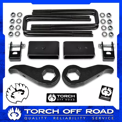 $157.95 • Buy 3  Front 2  Rear Lift Kit 2011-2019 GMC Sierra Chevy Silverado 2500HD 2WD 4WD