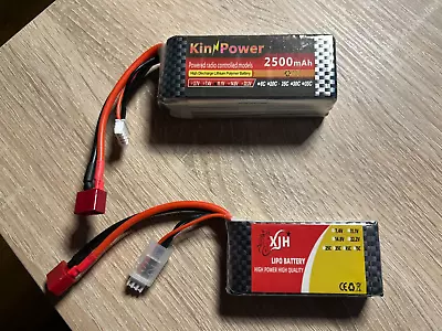 2x Lipo Batteries - Fits MJX Hyper Go. 1x 2S 1500mAh & 1x 3S 2500mAh • £0.99