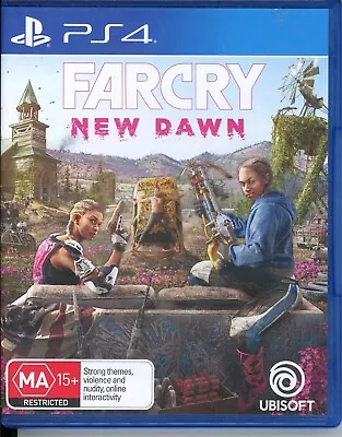 ✅ Far Cry New Dawn (PlayStation 4 PS4 2019) FREE POST ✅ • $13.99