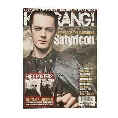 Kerrang Magazine Issue 1234 Satyricon Biffy Clyro My Chemical Romance Machine He • £4.99