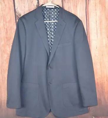 Paisley & Gray Mens Size 42 / Large Sport Coat Jacket Blazer Navy Blue 2 Button • $29.99