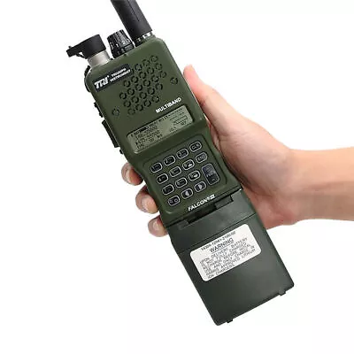 TRI AN/PRC-152 Tactical Multiband Handheld Radio VHF/UHF AM And FM Walkie Talkie • $285