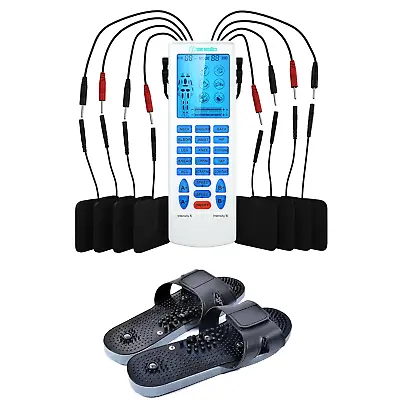 Rechargeable Tens Unit Muscle Stimulator Pain Relief Electrotherapy Device  • $46.99