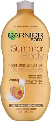 £6.59 • Buy Garnier Summer Body Gradual Self Tan Moisturiser Dark Tan 400Ml