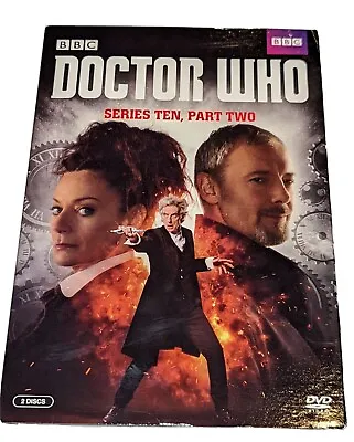 $8 • Buy Doctor Who: Series Ten Part Two (DVD, 2017) Peter Capaldi Sci-fi Time Travel TV