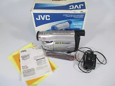 JVC GR-SXM37U Compact Super VHS-C Camcorder - FOR PARTS - E03 Safeguard Mode • $10