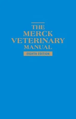 The Merck Veterinary Manual Hardcover • $9.34