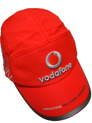 Cap Childrens F1 Vodafone McLaren Mercedes Jenson Button 2010 NEW! Kids Hat • £8.87