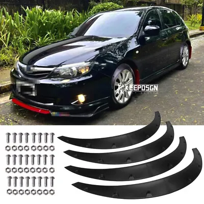 Car Fender Flares Wide Body Kit Wheel Arches Lips For Subaru Impreza WRX/ STI • $69.49