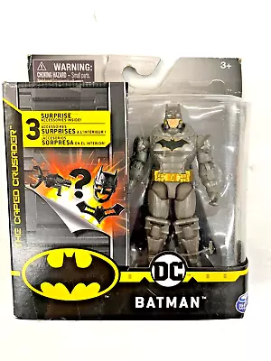 2020 DC Spin Master BATMAN Rare Armored Suit & Gold Belt MIP!! • $18.99