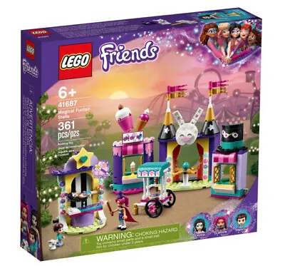 Lego Friends Magical Funfair Stalls  41687  New • $49.99