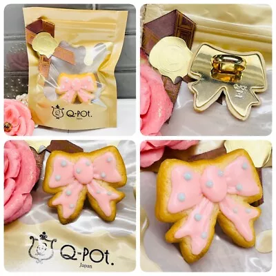 Q-Pot Strawberry Sugar Cookie Bow (MADE IN JAPAN) • $78.99