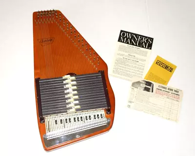 Vintage Oscar Schmidt Model 15EBH 36 String 15 Chord Auto Harp • $124.99