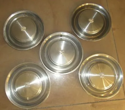 Set Of 5 Vintage Cadillac 16  Hub Caps Hubcaps Wheel Covers - Caddy • $69.99