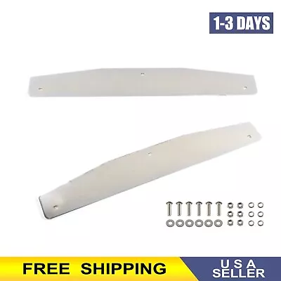 $33.95 • Buy Mud Flap Weight Semi Truck 24  X 4  Chromed 3 Stud For 24  Universal 1 Pair