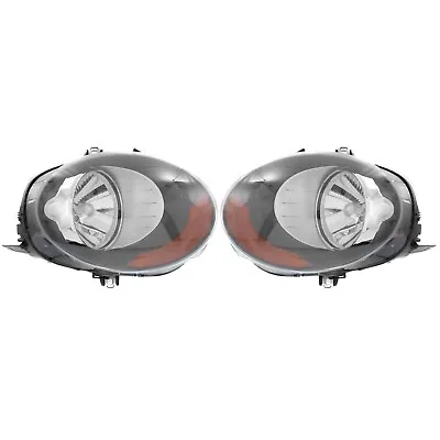 Headlight Set For 2014-2018 Mini Cooper LH RH 16-19 Clubman Clear Lens Halogen • $374.47