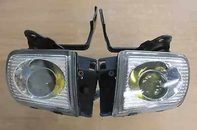 JDM Nissan Silvia S14 Zenki Yellow Projector Fog Light Lamp Pair KOITO 114-66220 • $235