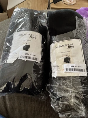 £5 • Buy 2 Dreamscen Large Warm Polar Fleece Throw Over Soft Blanket