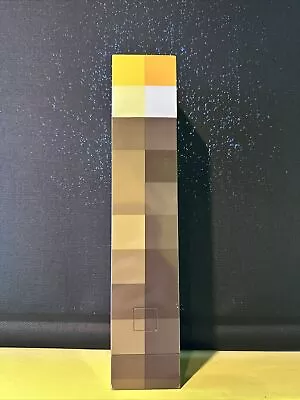 Minecraft Light-Up 11  Wall Torch Night Light - ThinkGeek - Working • $15