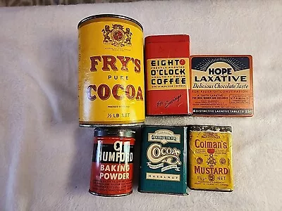 Lot Vintage Advertising Tins  • $19.99