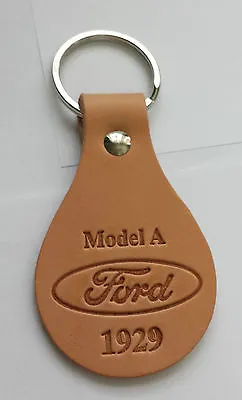 New 1929 Ford Model A Leather Key Fob • $9.50