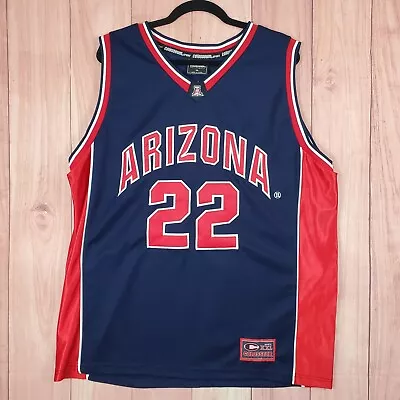 VTG Colosseum University Of Arizona Basketball Jersey Sz XL Stitched NCAA • $23.72