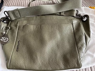 Mandarinaduck Mellow Leather Khaki Crossbody Bag. Excellent Condition. Used Once • £75