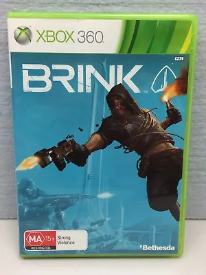 XBOX 360 | BRINK | Microsoft PAL Game | Manual | Tested | Free Fast Post • $7.20