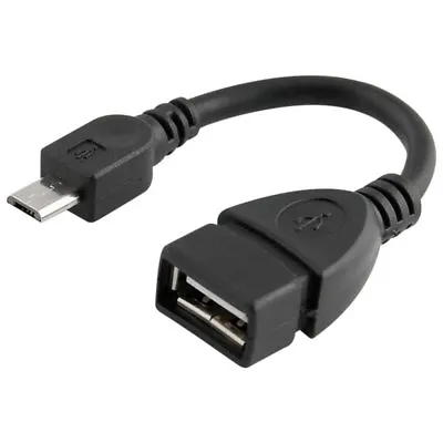 Micro USB Cable Male Host To USB Female OTG Adapter Android Tablet Phone PDA PC  • £2.65