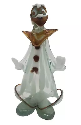Vintage Murano Style Glass Clown Hand Blown 11.5”Tall • $69